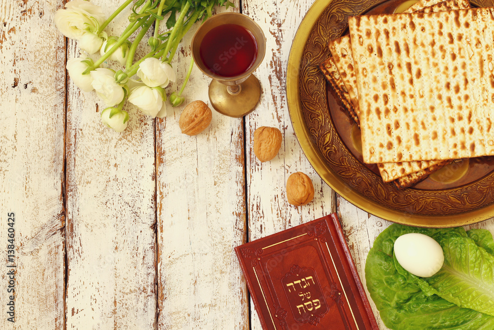 Pesah celebration concept (jewish Passover holiday) StockFoto Adobe