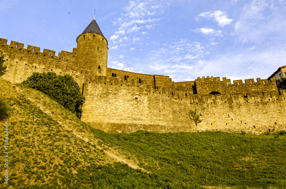 Carcassonne, medievial fortress, France, Languedoc Roussillon