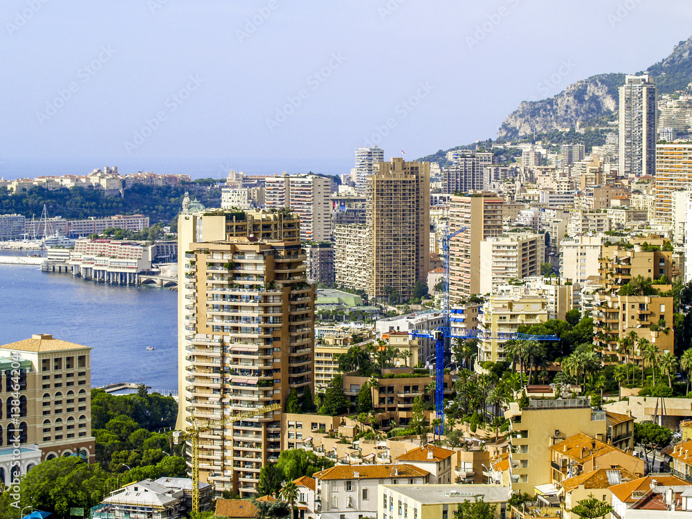 Monaco, city view