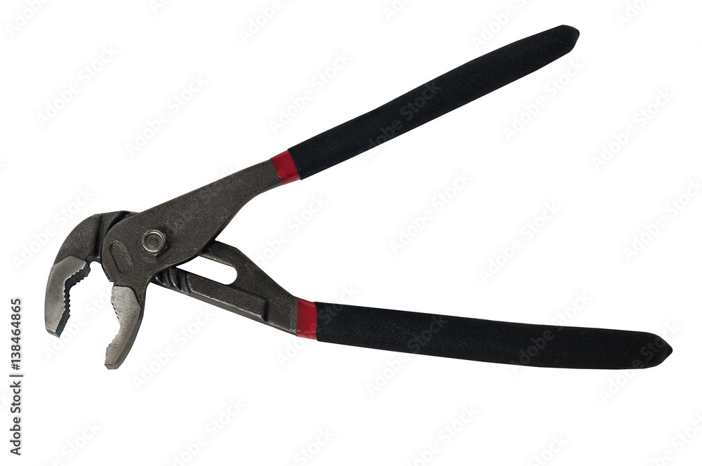 wire stripper or wire cutter isolated on white background wire stripper or wire cutter isolated on white background