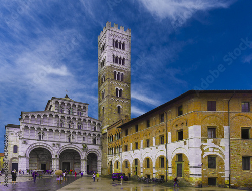 Lucca Cathedral, Lucca, Tuscany, Italy,