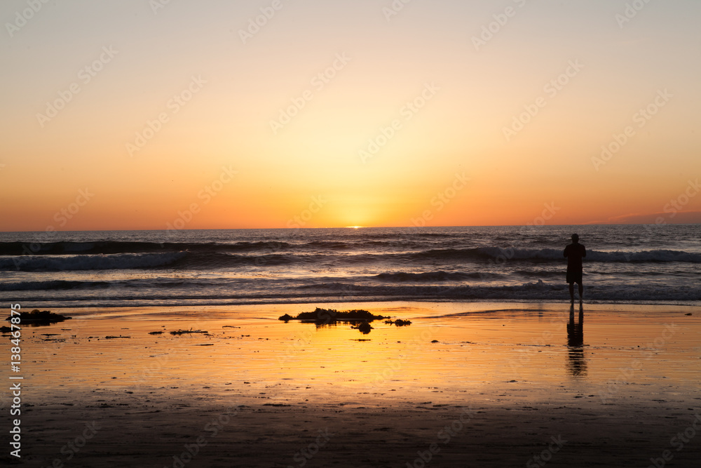 Callifornia sunnset in San Diego Callifornia sunnset in San Diego