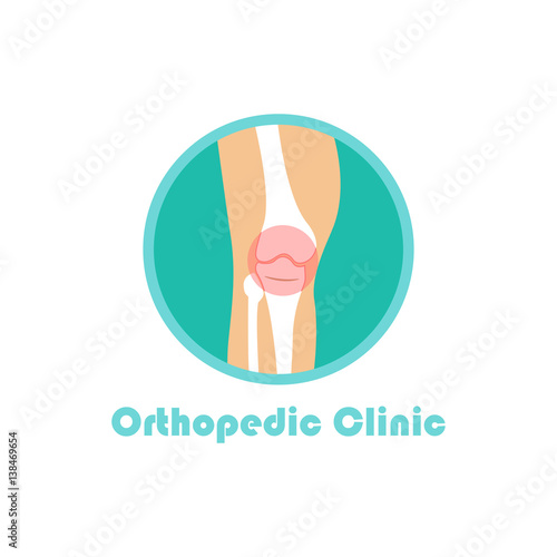 Knee joint logo