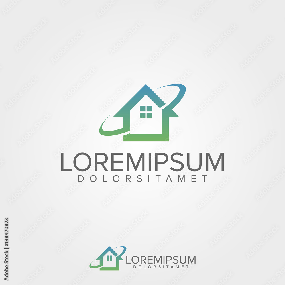 Real Estate Logo Design Template