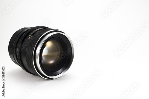 Simple camera lens.