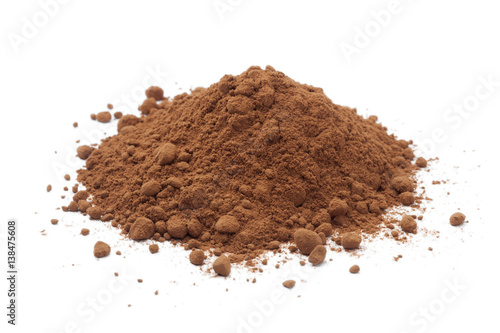  Heap of cocoa powder