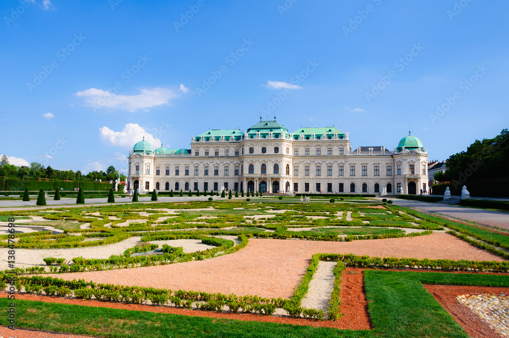 Schloss Belvedere palace Vienna Austria