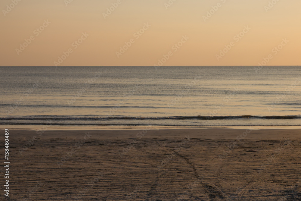 Beautiful sea of summer background and sunset in the evening time. Beautiful sea of summer background and sunset in the evening time.