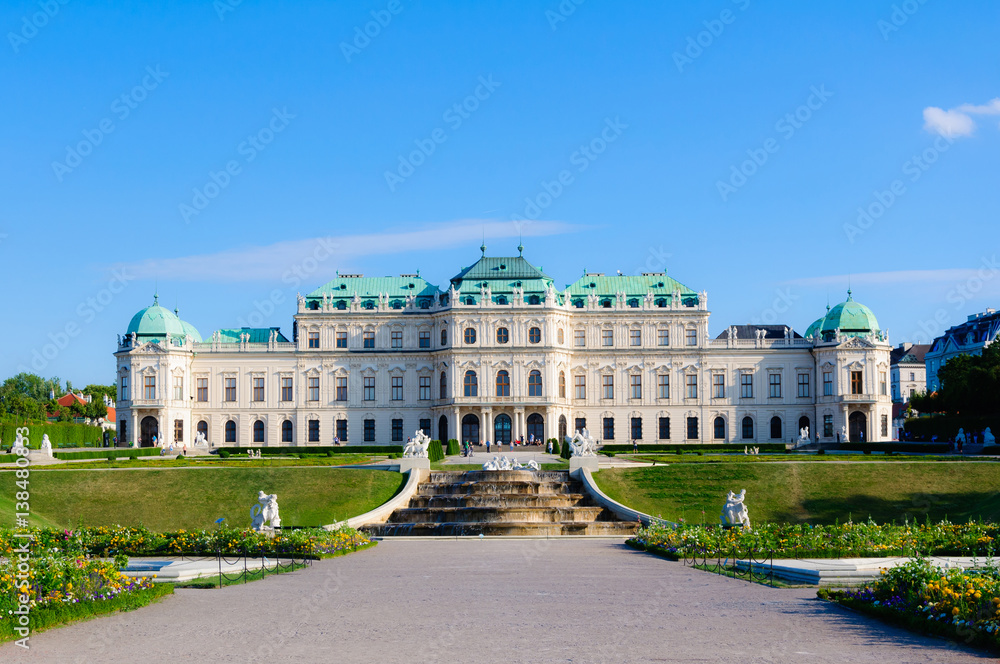 Schloss Belvedere palace Vienna Austria