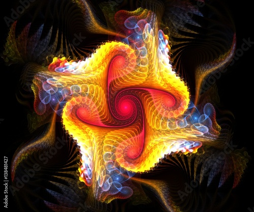 Computer generated fractal artwork © stocklady