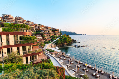 Принти на полотні Dukley Gardens - elite real estate along the Adriatic Coast, has villas and luxury apartments