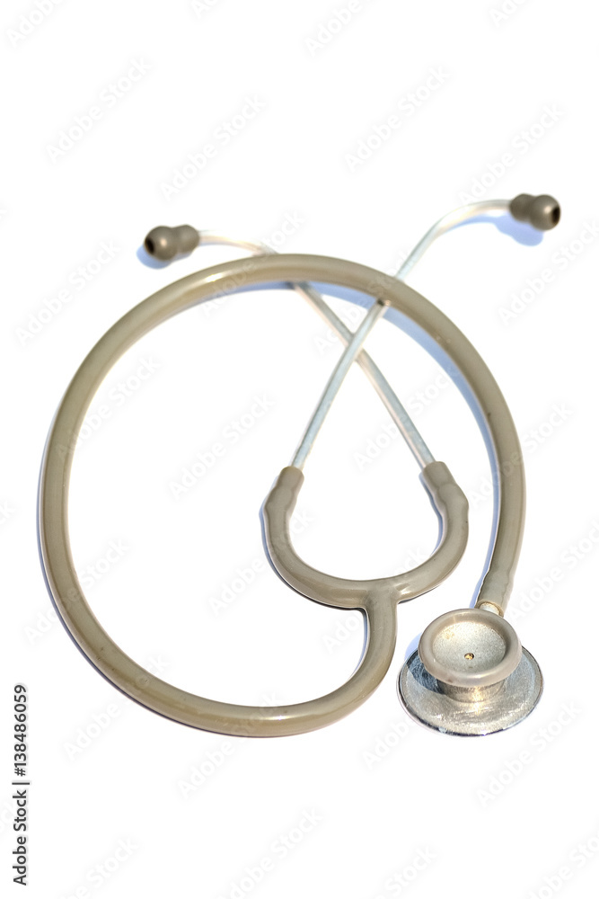 stethoscope on white background stethoscope on white background