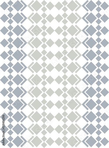 Seamless patterns with abstract decorative ornament. Vector.