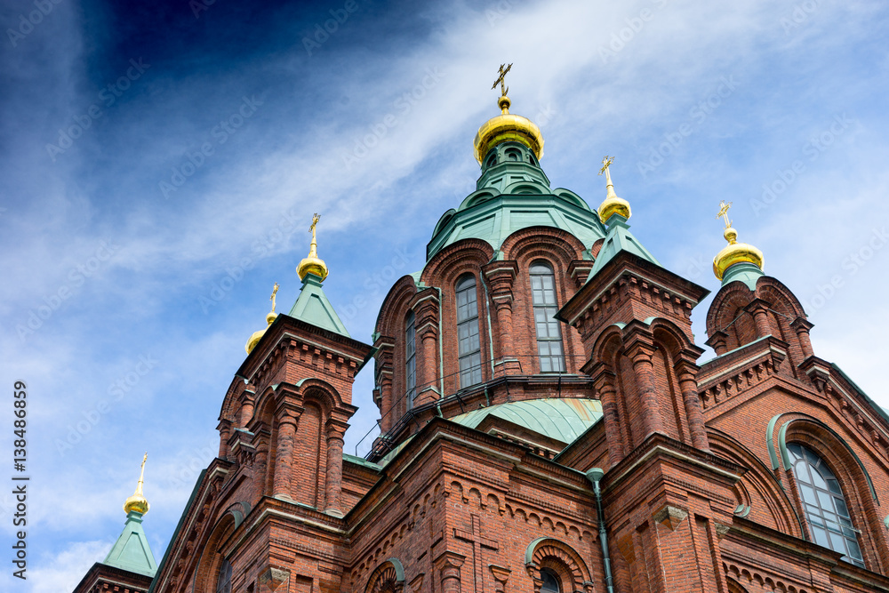 Uspenski-Kathedrale Helsinki, orthodoxe Kirche, Finnland