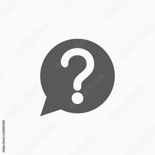 question mark sign icon