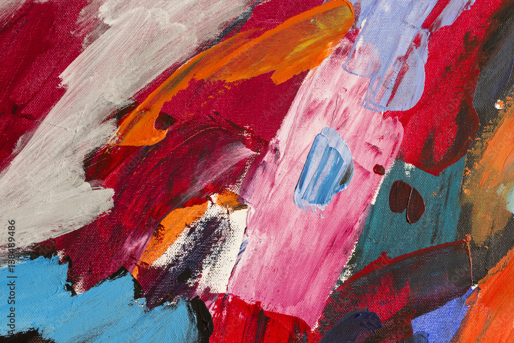 Fototapeta premium Detail of the Painting as a Background