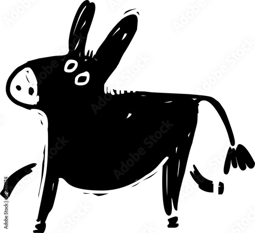 Funny donkey