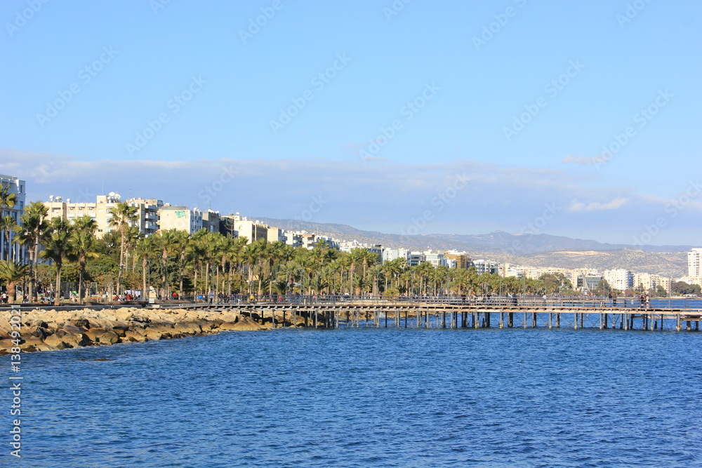 Limassol coastline