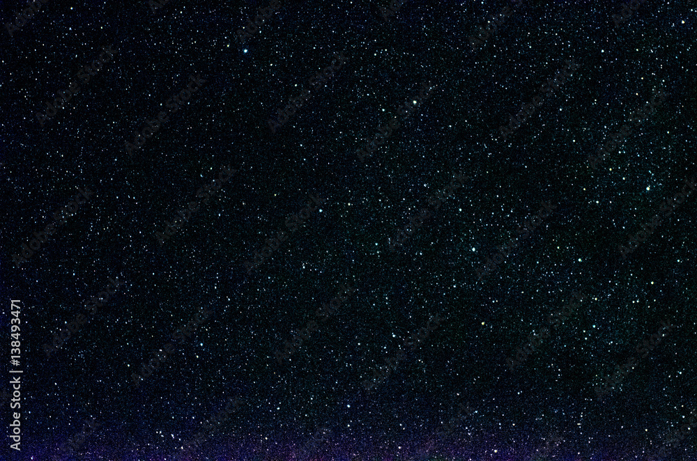 Stars and galaxy outer space sky night universe background

