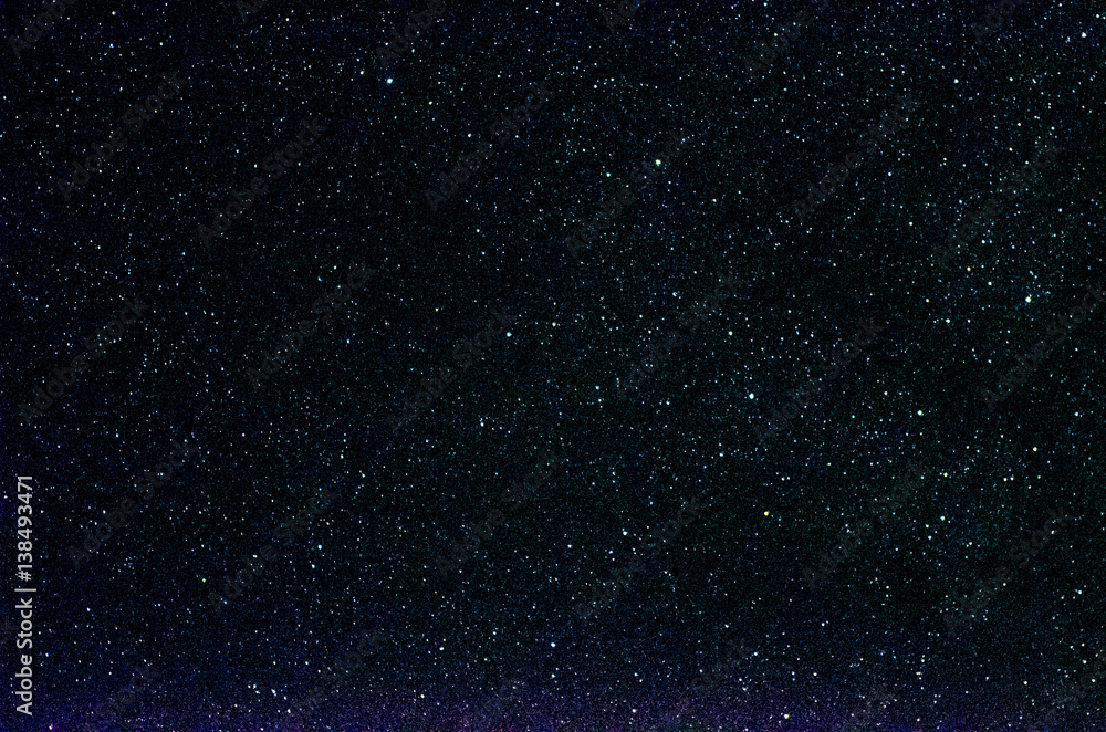 Stars and galaxy outer space sky night universe background
