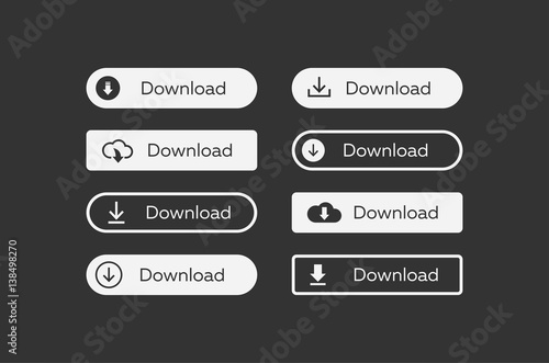 Download and cloud storage buttons