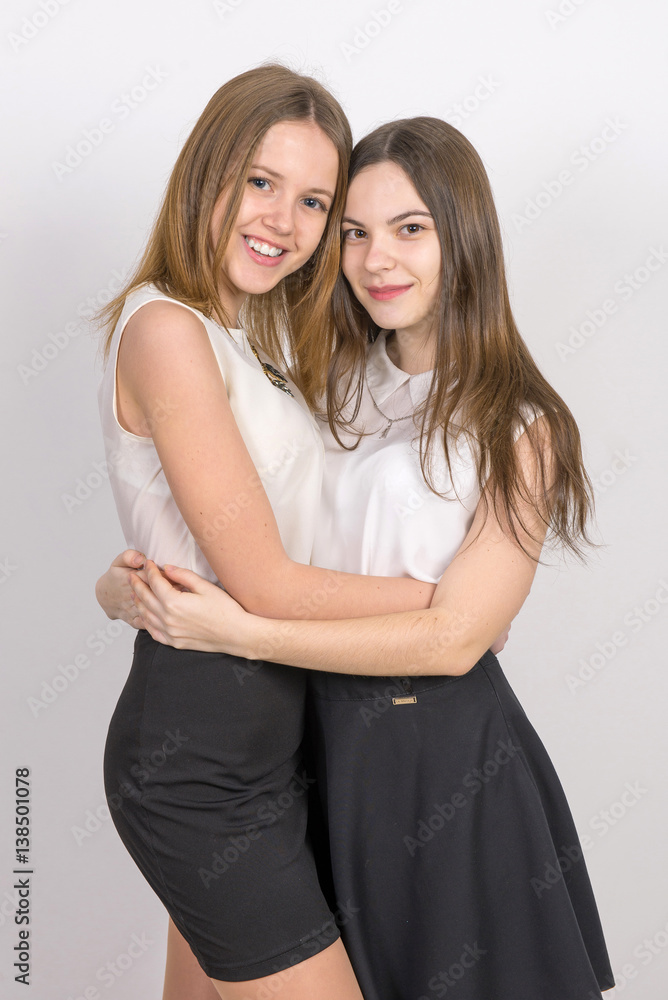 Two Schoolgirls