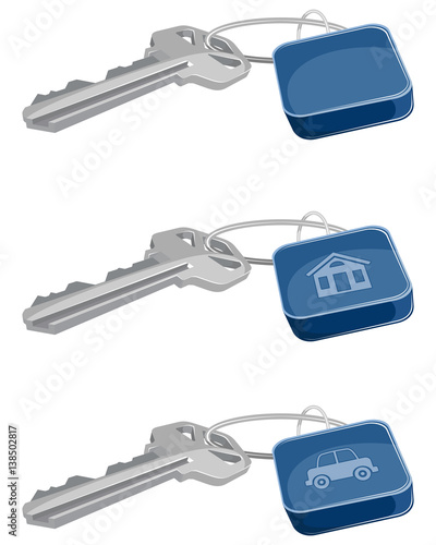 Three keys set