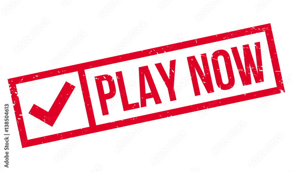 Play Now rubber stamp. Grunge design with dust scratches. Effects can be easily removed for a clean, crisp look. Color is easily changed. Play Now rubber stamp. Grunge design with dust scratches. Effects can be easily removed for a clean, crisp look. Color is easily changed.