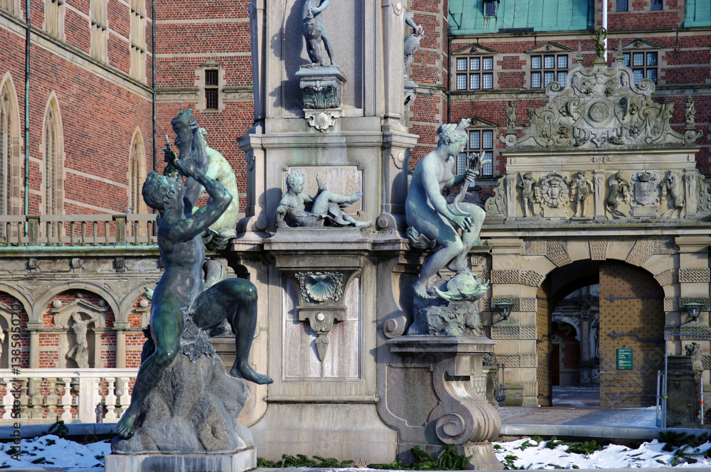 Cour du château de Frederiksborg - 1