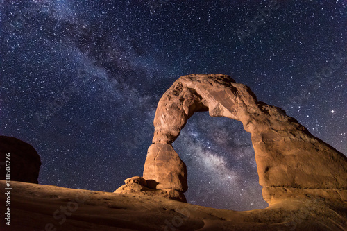 Delicate Arch Milky Way