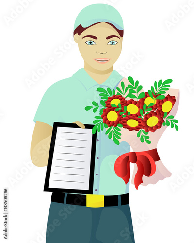 Flower courier