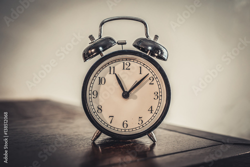 The old alarm clock