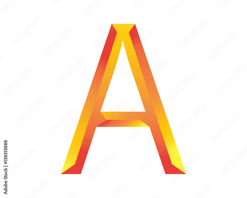 3D Shining A Letter 3D Shining A Letter