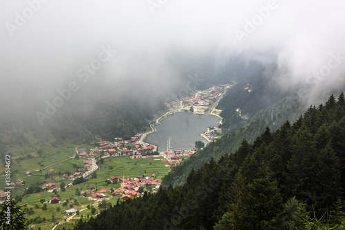 View of the lake 