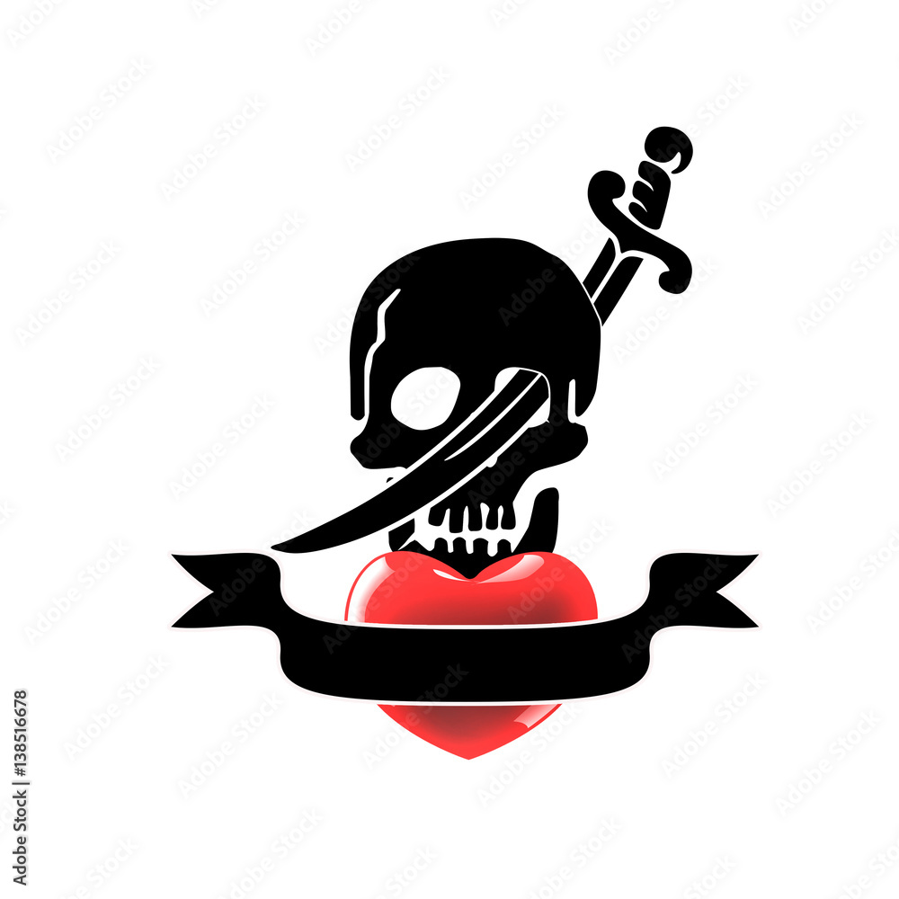 ドクロ 骸骨 ハロウィン Stock イラスト Adobe Stock