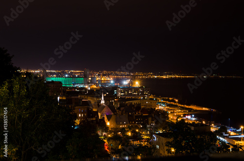 Wallpaper Mural Chateau Frontenac at the night, Quebec City, Canada. Torontodigital.ca