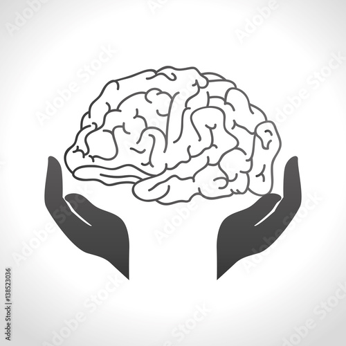 brain storming concept icon vector illustration design