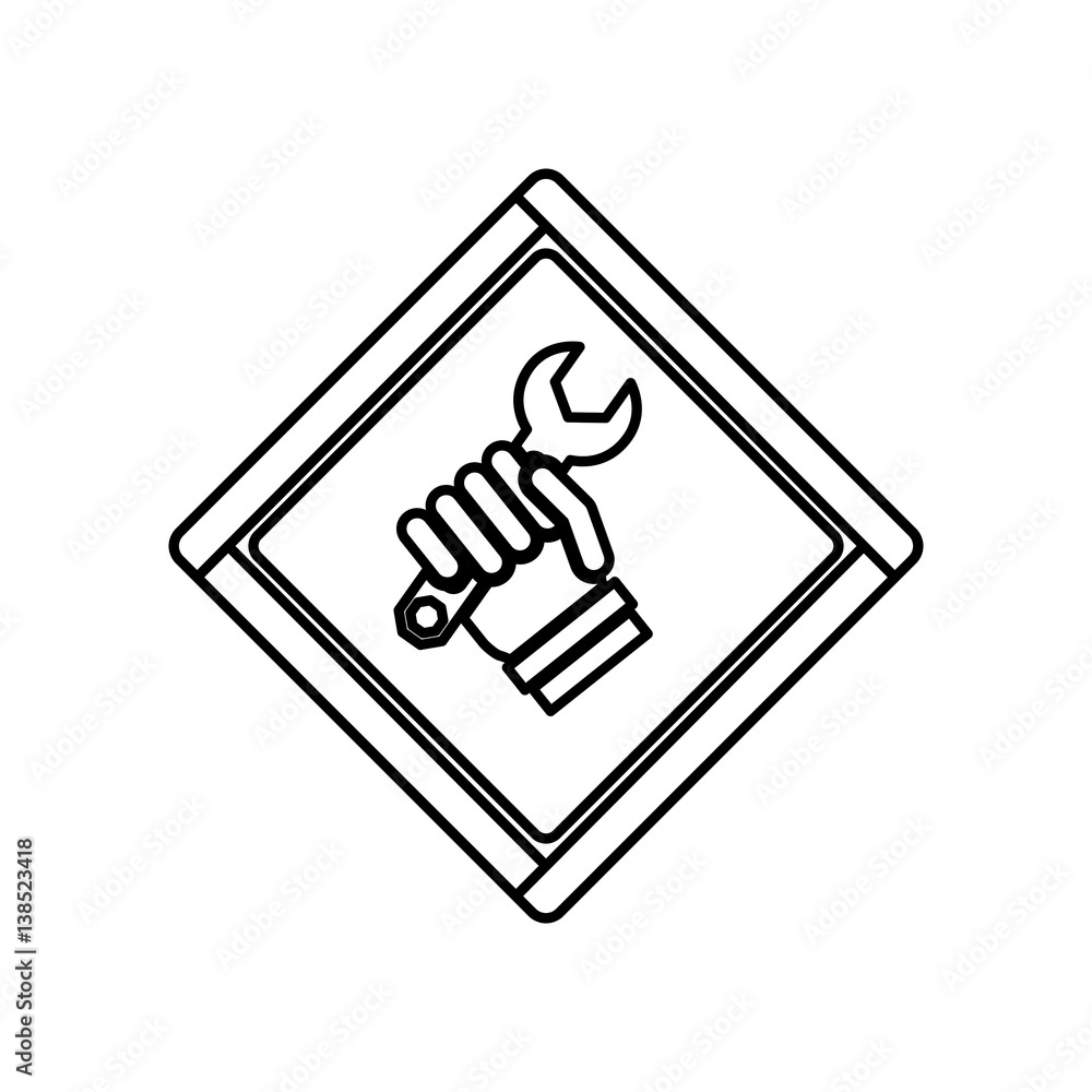 Construction tools symbol icon vector illustration graphic design Construction tools symbol icon vector illustration graphic design