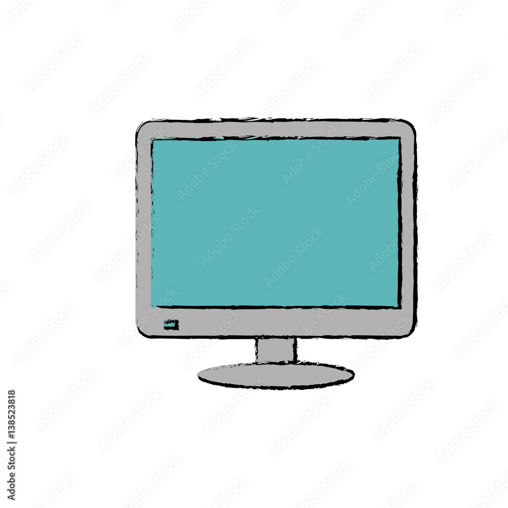 Modern smart tv icon vector illustration graphic design Modern smart tv icon vector illustration graphic design