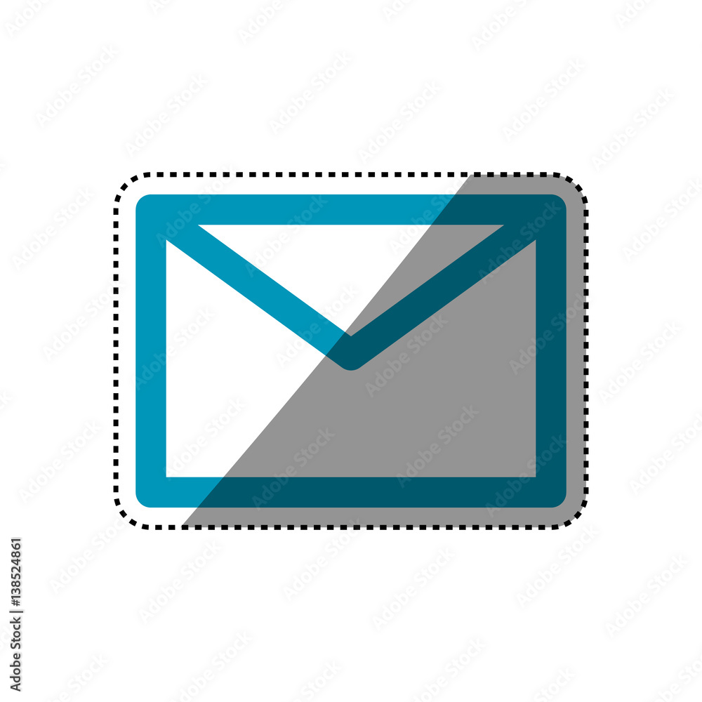 Email or mail symbol icon vector illustration graphic design Email or mail symbol icon vector illustration graphic design