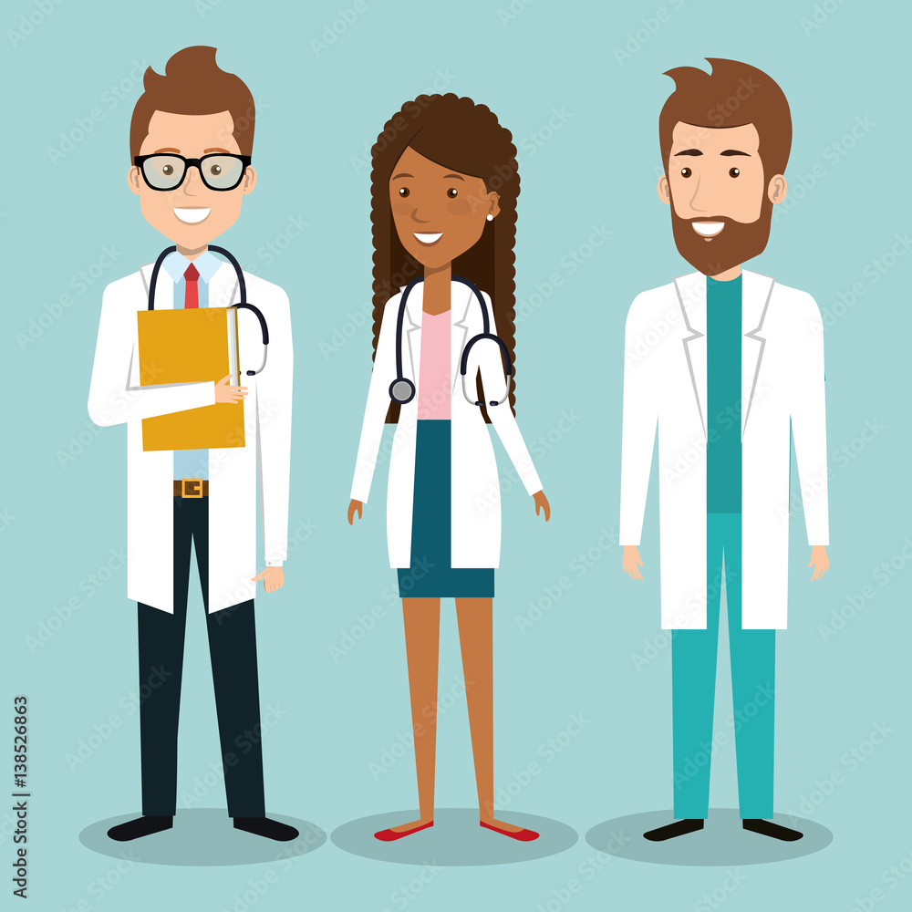 medical staff group avatars vector illustration design medical staff group avatars vector illustration design