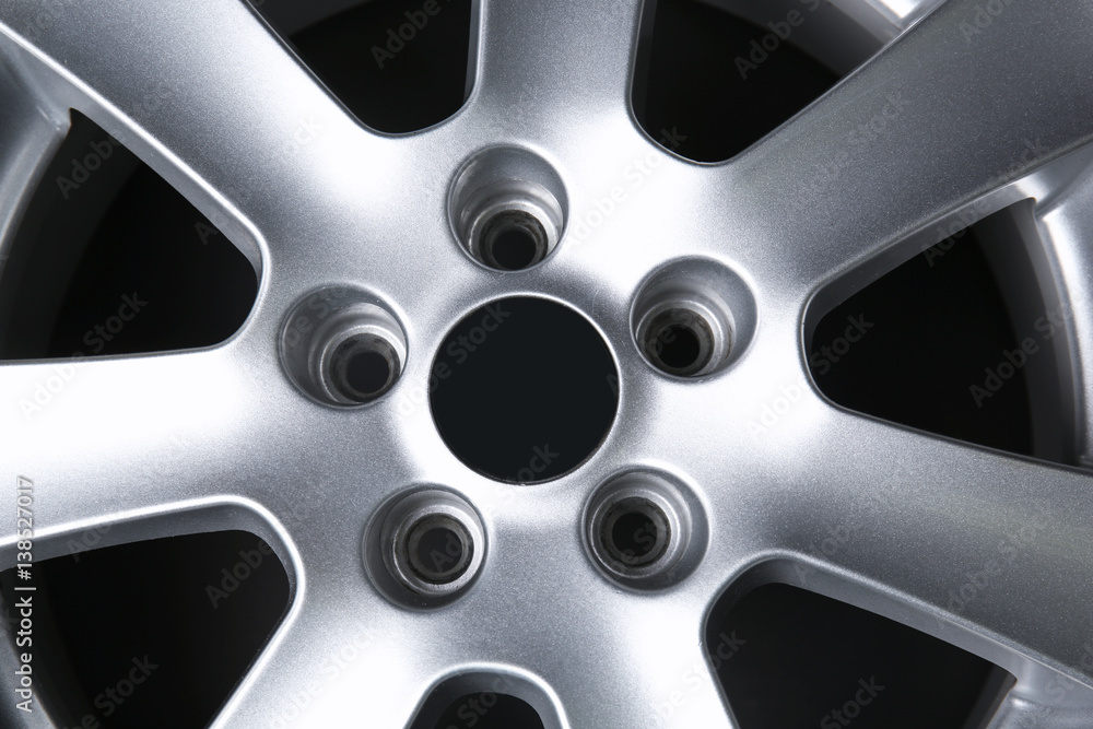 Car wheel, closeup Car wheel, closeup