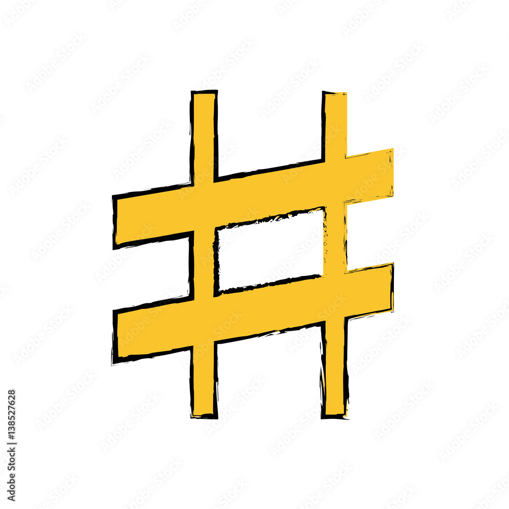 Obraz premium Music note symbol icon vector illustration graphic design