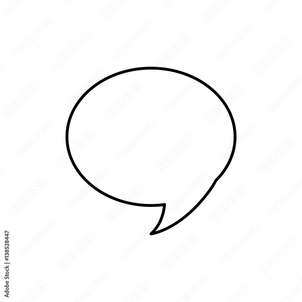 Chat bubble speakbox icon vector illustration graphic design Chat bubble speakbox icon vector illustration graphic design