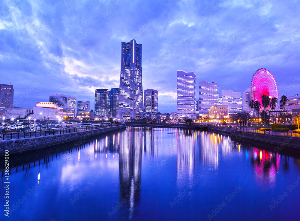 Naklejka premium 横浜の風景