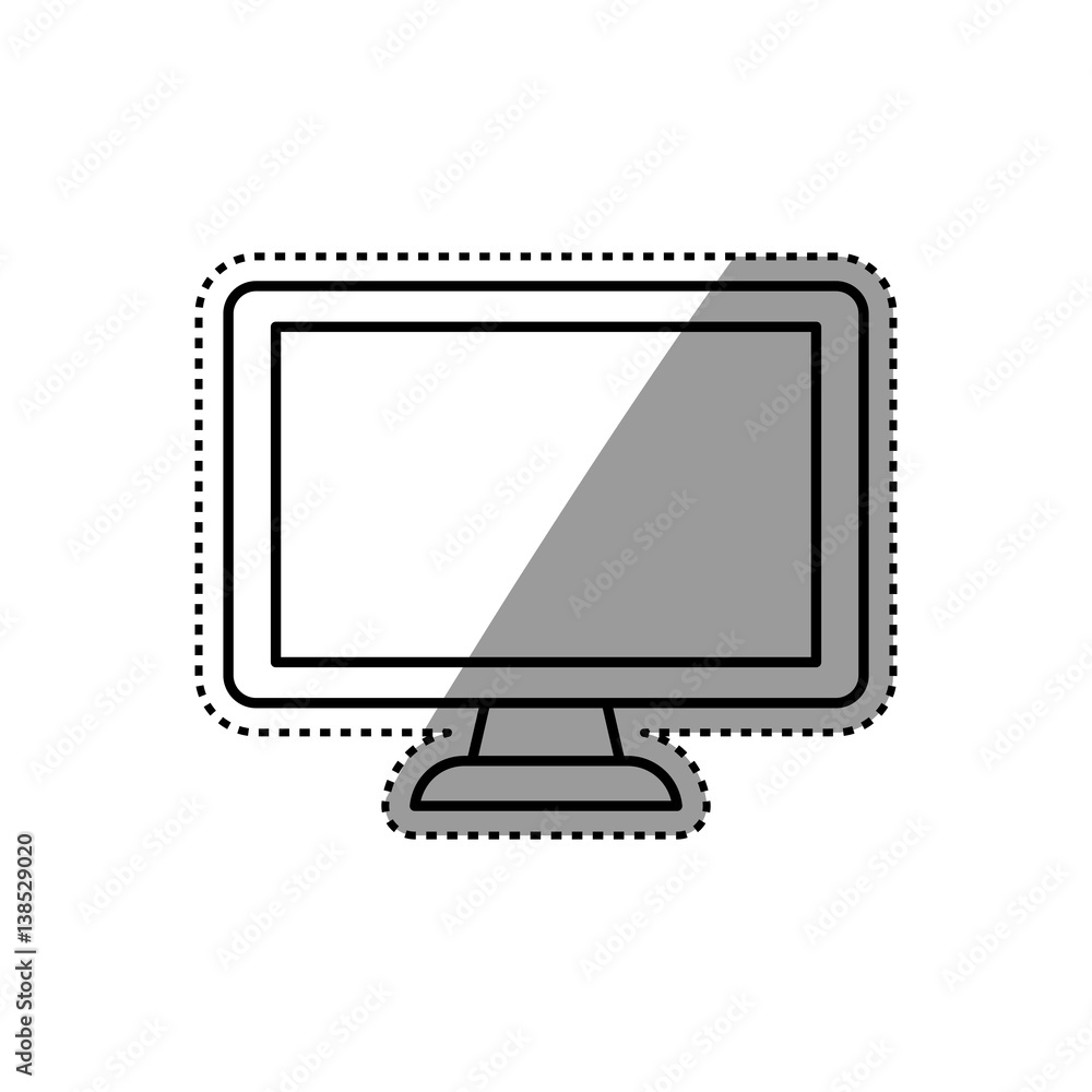 Modern smart tv icon vector illustration graphic design Modern smart tv icon vector illustration graphic design