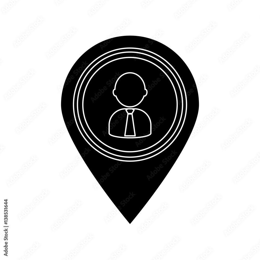 Businessman executive pictogram icon vector illustration graphic design Businessman executive pictogram icon vector illustration graphic design