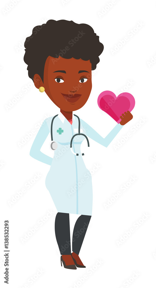 Doctor cardiologist holding heart. Doctor cardiologist holding heart.