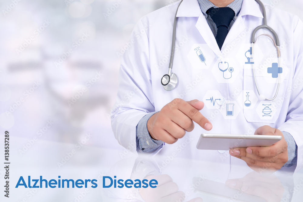 Alzheimers Disease concept , Brain degenerative diseases Parkinson Alzheimers Disease concept , Brain degenerative diseases Parkinson