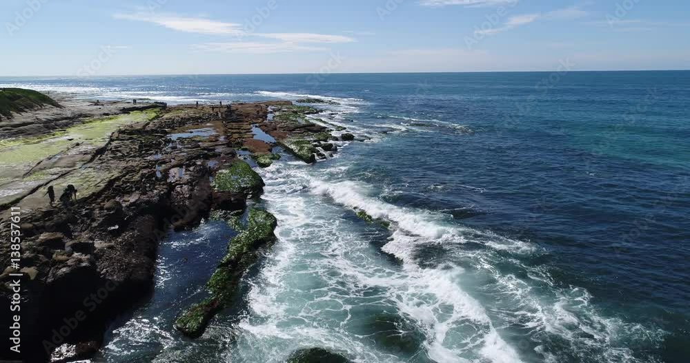 La Jolla coastline aerial video La Jolla coastline aerial video